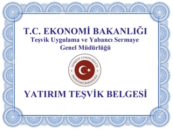 Yatırım Teşvik Belgesi